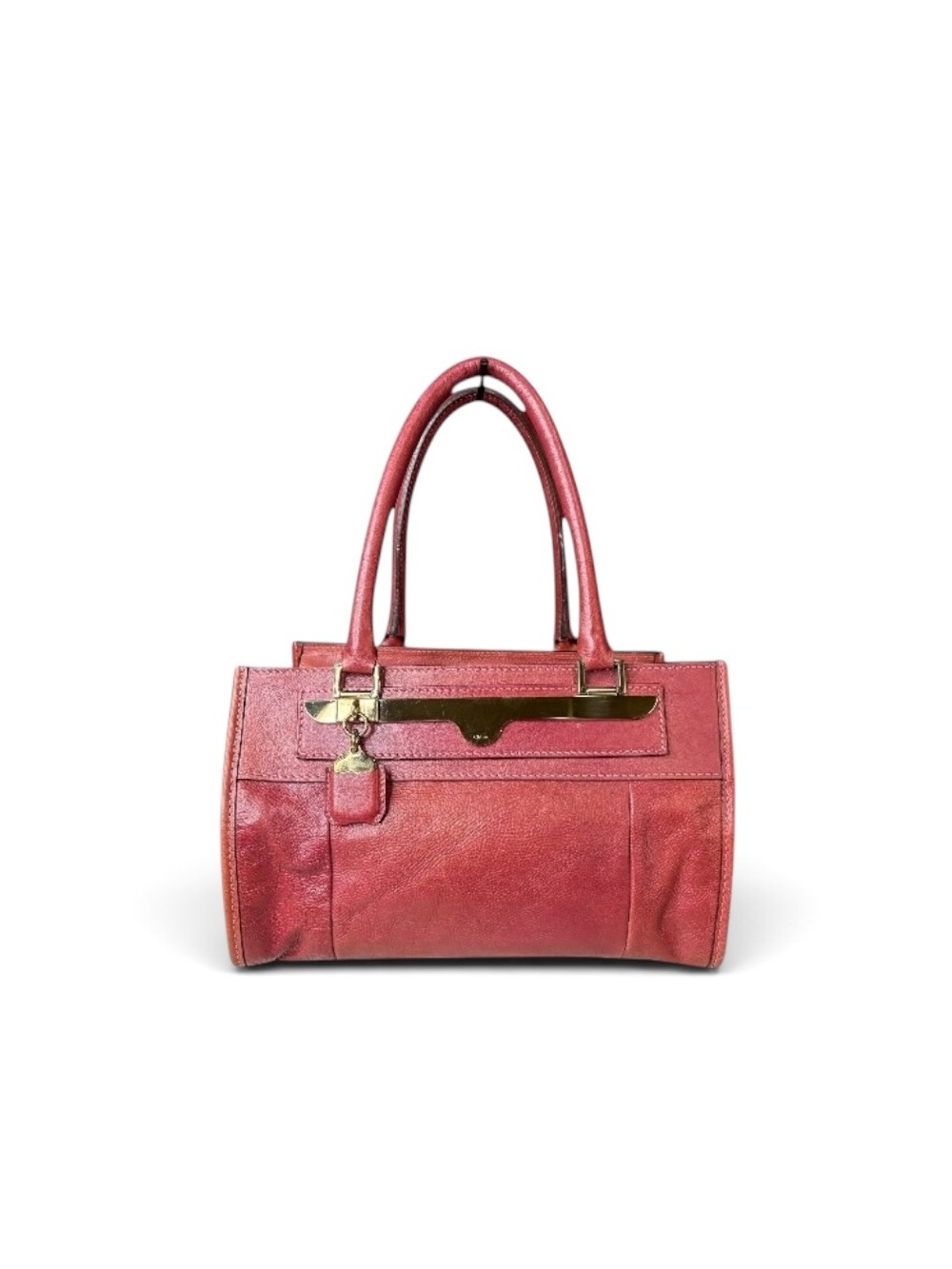 NWT Amazing Chloe Red Calfskin Leather